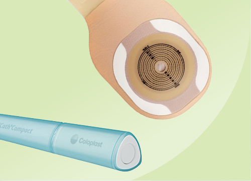 Stomabeutel und Einmalkatheter