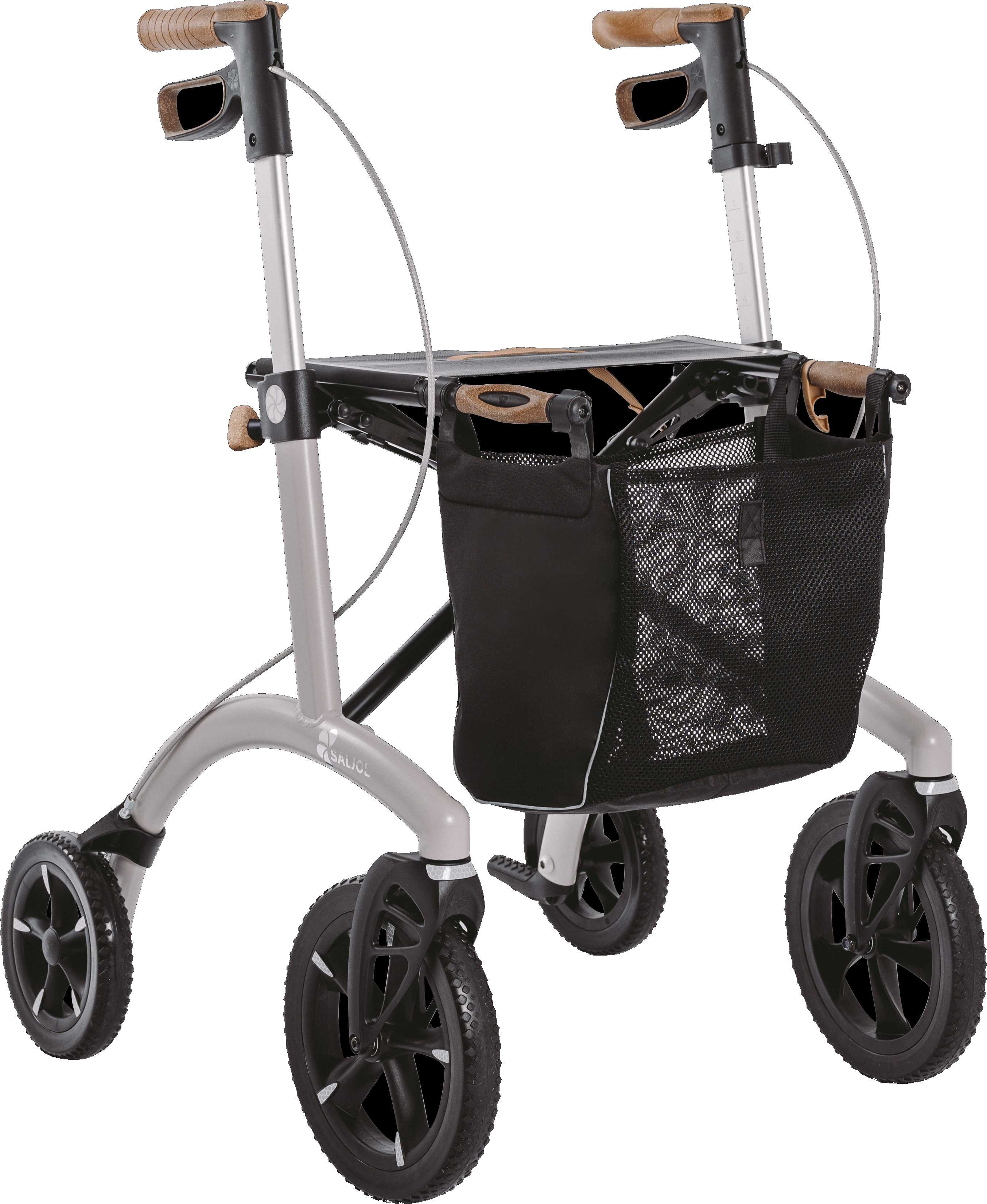 Allround-Rollator aus Aluminium Allround-Rollator aus Aluminium