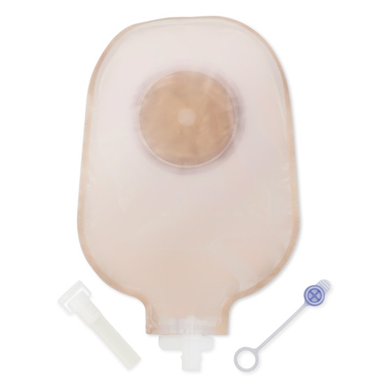 Moderma Flex Flextend Urostomie-Stomabeutel maxi + Haftrand plan