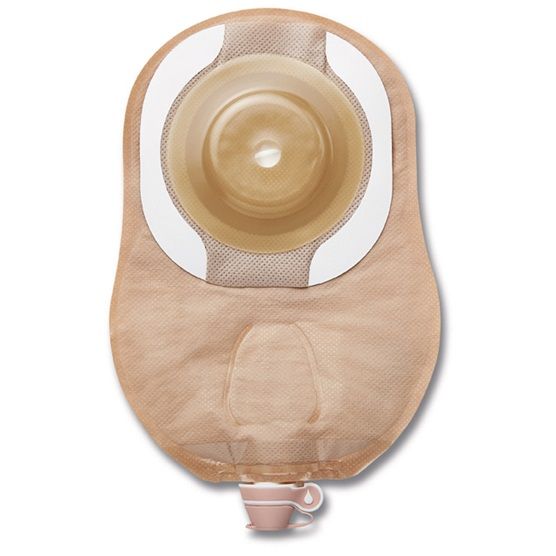 Moderma Flex CeraPlus Urostomie-Stomabeutel soft konvex mit Haftrand