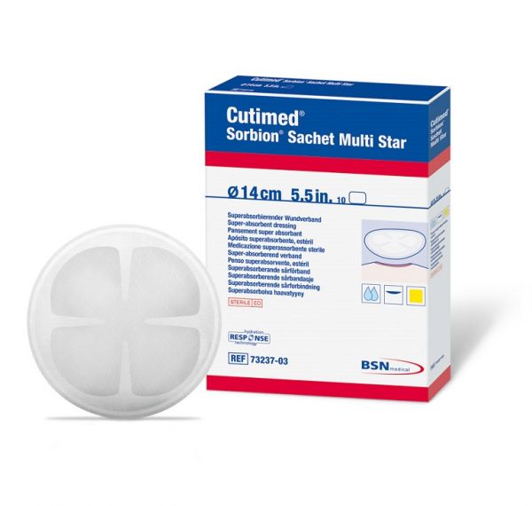 Cutimed® Sorbion® Sachet Multi Star